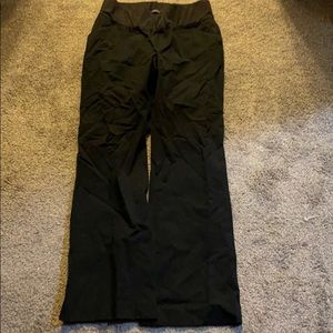 Gap maternity black dress pants